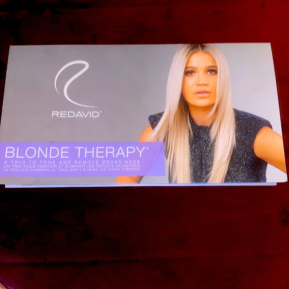 REDAVID Blonde Therapy Haircare Samples